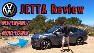 2023 VW Jetta SEL Review  More POWER MORE Fun [upl. by Drucie]