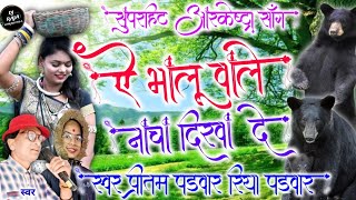 ऐ भालू वाले नाचा दिखा दे प्रितम पड़वार रिया cg Arkeshtra [upl. by Ennayllek]