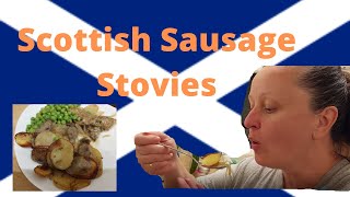 Scottish Sausage Stovies WW2 Recipe Frugal Bake [upl. by Ynogoham]