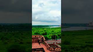 View of Taj Mahal from Agra Fort viral shorts ytshorts [upl. by Ennaitsirk971]