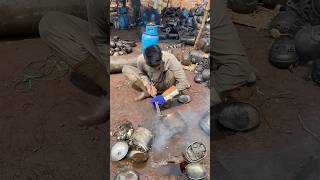 AC compressor Recycle Copper Aluminum  casting skills shorts satisfying viral [upl. by Kennedy703]