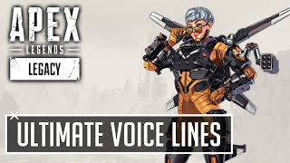 NEW Ultimate Voice Lines  Apex Legends [upl. by Saraiya]