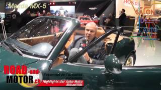 Salon de lautomobile de Genève 2014  Mazda [upl. by Acemahs]