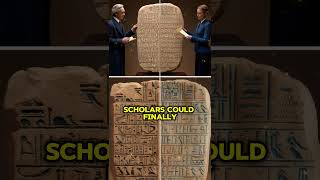 The Rosetta Stone Unlocking Ancient Egypt’s Secrets in 60 Seconds  shorts [upl. by Lennahc152]