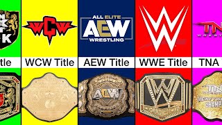 Ranking The Best Championship Belts in Wrestling History [upl. by Nahtaneoj382]