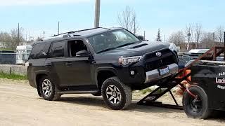 Toyota 4Runner OffRoad Test on Teeter Totter RTI Ramp Rock Crawling [upl. by Inafets73]