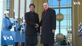 Pakistans Imran Khan Meets with Turkeys Erdogan [upl. by Sofko]