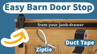 Simple Barn Door Stop [upl. by Aubine605]