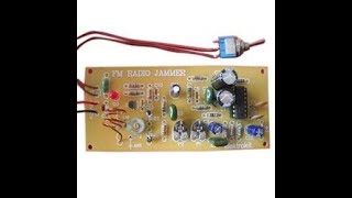 FM Radio Jammer Circuit [upl. by Leakcim]