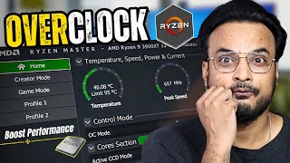 How to quotSAFELYquot OVERCLOCK AMD Ryzen CPU for GAMING amp Performance in 2024 [upl. by Tigdirb]