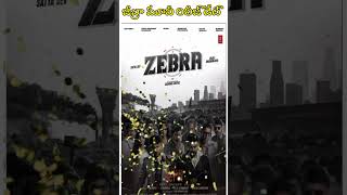 Zebra Movie Release Date  Zebra Movie Updates [upl. by Quent]