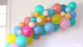 3 Easy DIY Balloon Party Decoration Ideas [upl. by Romaine]