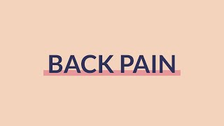 Back Pain Sitting stretches  Patient Physio [upl. by Flagler]