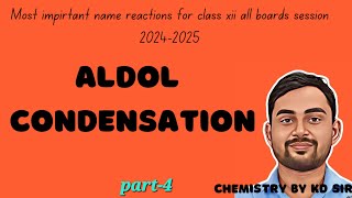 Aldol condensation reaction class 12 [upl. by Maples]