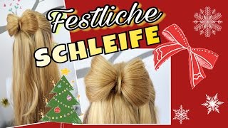 EINFACHE SCHLEIFE🎀auch für halblange Haare🎀coole Mädchen ZöpfeampFrisuren Tutorial [upl. by Trinity864]