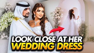 SHOCKING The Truth About Sheikha Mahras Wedding Dress Finally Exposed [upl. by Beverlee]