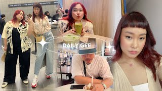 DAILY GEE 29 ♡ catch up with friends  shopping  girlie san [upl. by Conway]