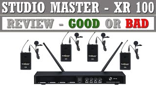 Studiomaster XR100  Wireless System II XR100 4L I XR100 4H I XR100 4C I XR100 4HC I XR100 4HL [upl. by Enitsenre760]