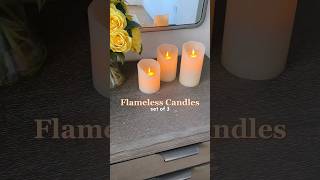 Ambiance Elevated LED Flameless Candles Set of 3 [upl. by Judy]