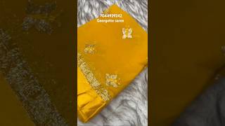 Viscose Georgette saree collection trending saree [upl. by Enajharas232]