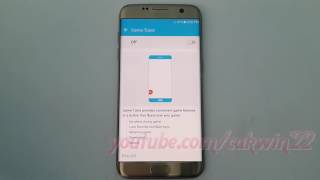 Samsung Galaxy S7 Edge  How to Enable or Disable Game Tools Android Marshmallow [upl. by Holleran]