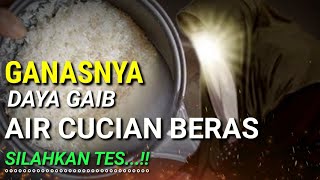 Jangan Sepelekan Dengan Geganasan Air Cucian Beras  5 Khasiat Gaib Air Cucian Beras [upl. by Suoirred]