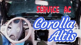 SERVICE AC COROLLA ALTISautomobile acmobil corollaaltis [upl. by Verene997]