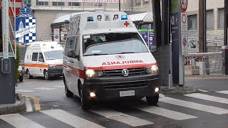 RARE Ambulanza 463 Croce Rossa ItalianaComitato di Aosta in emergenza [upl. by Tennaj766]