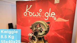 KWIGGLE BIKE  so faltet das Kwiggle Fahrrad richtig  vom Gründer Karsten Bettin EUROBIKE 2016 [upl. by Asusej]