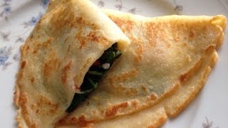 Glutenvrije calzone pannenkoek met groenten van Saakje [upl. by Galliett827]