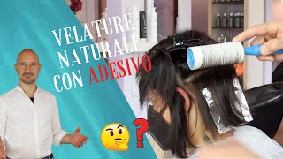 Capelli schiariti e decolorati usando un Roll👱🏻‍♀️adesivo Creando Velature brillanti💎6 semplici step [upl. by Eirac697]