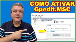 Como Ativar GPEDIT no Windows 8 W10 e W11Passo a Passo [upl. by Nylakcaj69]