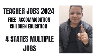 TEACHER PRINCIPAL JOBS 2024 I APPLY FROM ANY STATE I 4 STATES [upl. by Mitchael]