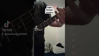 Leper Messiah bass cover tabs in disc [upl. by Elurd]