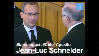 Pfingsten 2013 Ein neuer Stammapostel  Pentecost 2013 A new Chief Apostle [upl. by Legir]