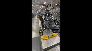 Inside the SkiDoo Snowmobile factory [upl. by Venetia]