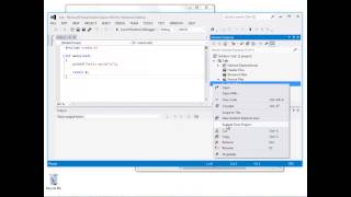 Switching source files in a Visual Studio Project [upl. by Furlani]