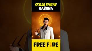 Skyler Remove New Update 🥹  shorts freefire [upl. by Hallett950]