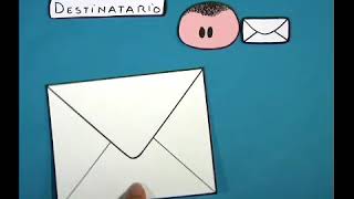 Cómo poner el remitente y el destinatario en una carta [upl. by Stewardson]