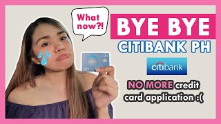 NO MORE Citibank Credit Card Application 2023 😭 What will happen to Citi credit cards now 💳 [upl. by Borras]