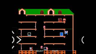 mappy retro game gameplay [upl. by Zerat]