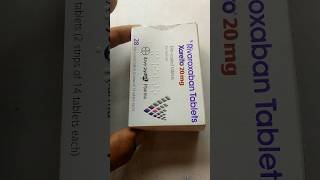 Rivaroxaban tablet Xarelto 20mg [upl. by Glimp759]