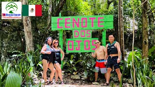 Cenote Dos Ojos  Two Eyes Cavern [upl. by Dupre275]