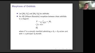 Symplectic Orbifold GromovWitten Invariants  Mark McLean [upl. by Kcirre508]