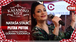 NATASA STAJIC  PLITAK POTOK  UZIVO  ORK GORANA TODOROVICA  2023  KAFANSKO VECE [upl. by Lashondra]