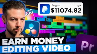 Earn 8200 per month EDITING VIDEOS  Simple Earn [upl. by Ahseken]