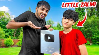 I Destroyed littlezalmi Play Button [upl. by Lanna912]