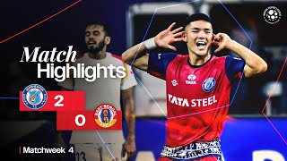 Match Highlights  Jamshedpur FC 20 East Bengal FC  MW 4  ISL 202425 [upl. by Klemperer]