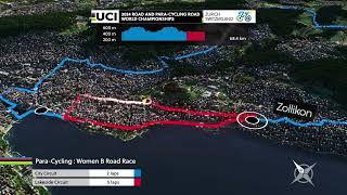 Course Profile ParaCycling  Women B RR [upl. by Eirased930]