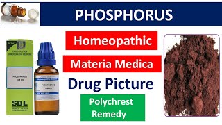 Phosphorus Drug Picture  Materia Medica  Homeopathy bhms phosphorus materiamedica [upl. by Arihas]